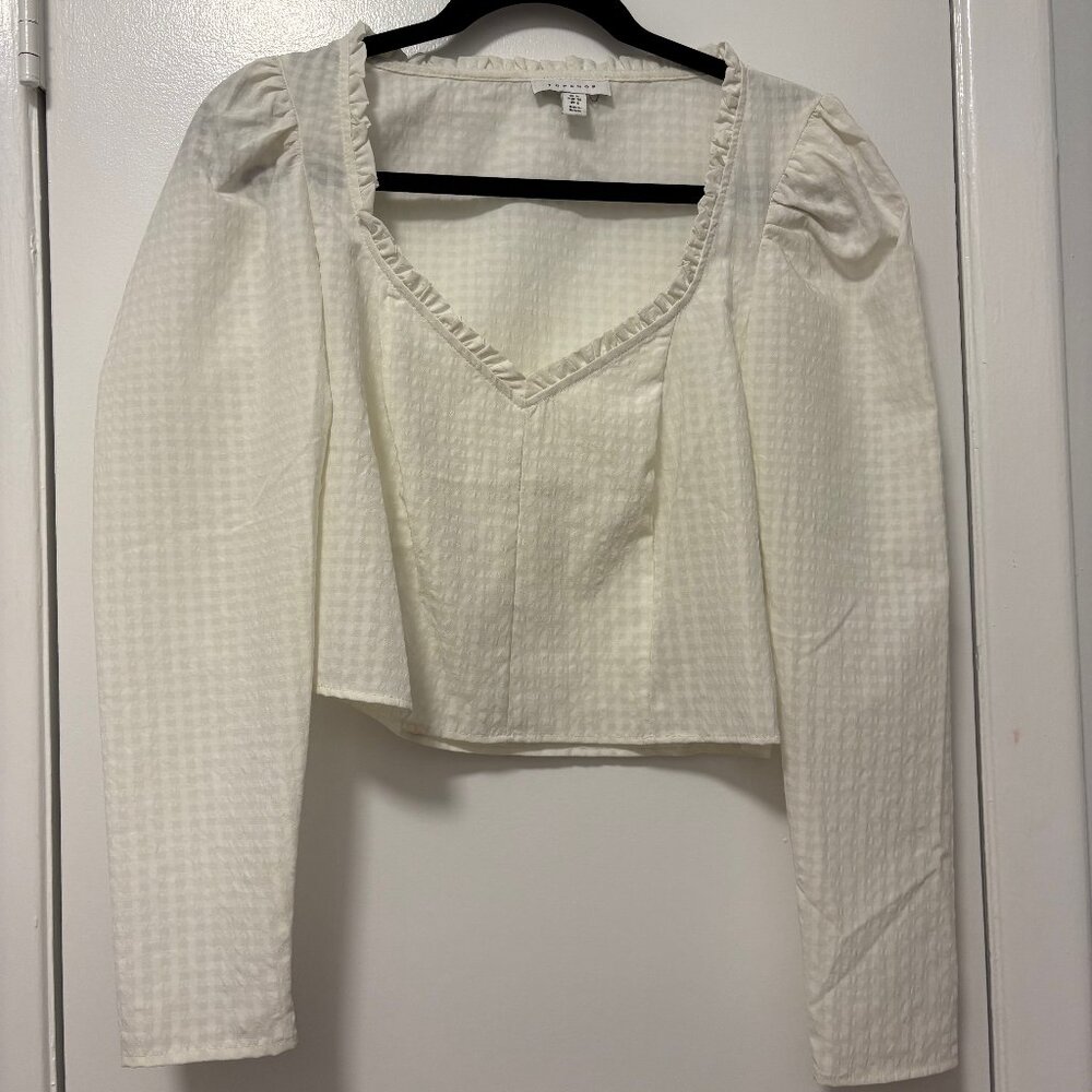 Topshop Prairie Blouse